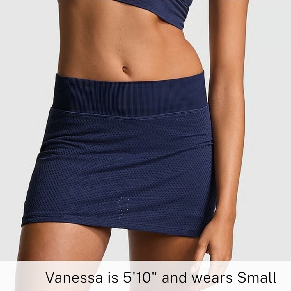 PINK Victoria's Secret Midnight Navy Skort